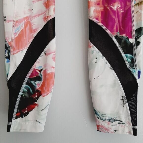 LULULEMON Inspire Tight II Full-On Luxtreme & Mesh Tight Leggings Abstract Sz 4 - Picture 5 of 16